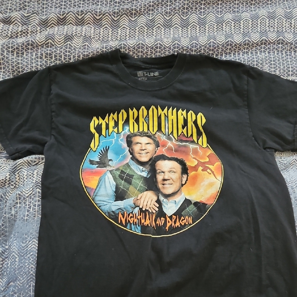Step Brothers Graphic T-Shirt - Black
